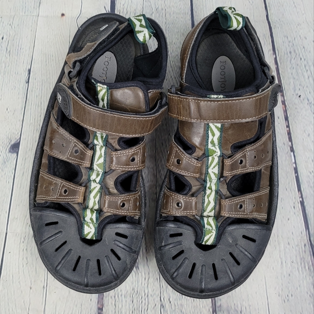 FOOTJOY | 45624 GreenJoys closed toe adjustable strap cleat sandal golf shoes